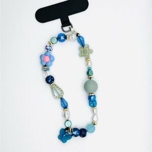 HANDMADE Beaded Phone Wrist Strap